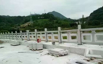 石栏杆 石雕护河栏杆河道