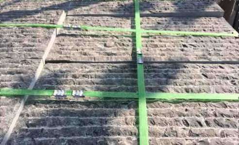 山东青石板 寺庙仿古青石板 外墙地面旧石材 广场台阶铺路石