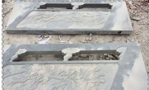 石栏杆  长期出售 河道石栏杆 公园石雕栏杆 景观青石栏杆