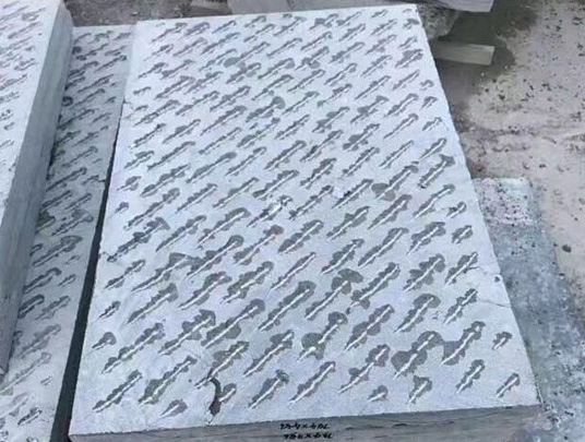 嘉祥青石 古建青石板錾道面多少钱一个平方，青石錾道面