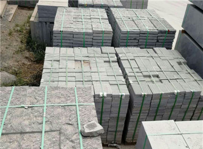 街道仿古防滑青石板荔枝面火烧庙古建筑老城区石材